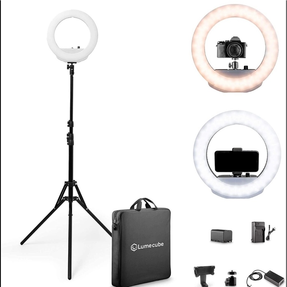 12” CORDLESS RING LIGHT